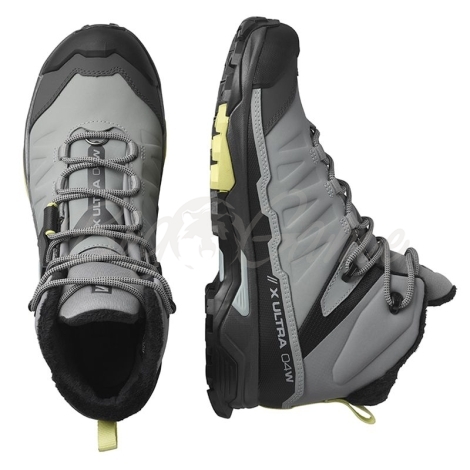 Ботинки SALOMON X Ultra 4 Mid Winter TS CSWP W M цвет Monument / Black / Charlock фото 5