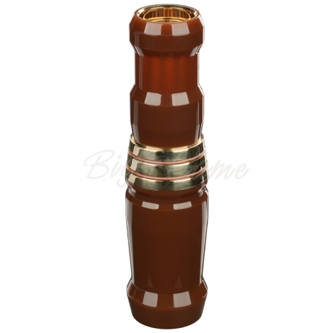 Манок на белолобого гуся D.E.D CUSTOM CALLS Зов вдовы Call of widow - (делрин) цв. Коричневый фото 5