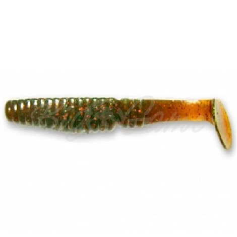 Виброхвост CRAZY FISH Scalp Minnow 3,2" (5 шт.) зап. чеснок, код цв. 14 фото 1