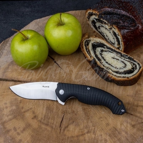 Нож складной RUIKE Knife P852-B цв. Черный фото 7
