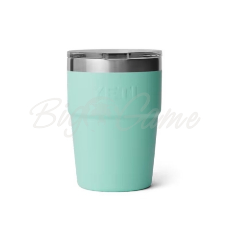 Термостакан YETI Rambler Stackable Cup w/Magslider Lid 475 цвет Seafoam фото 3