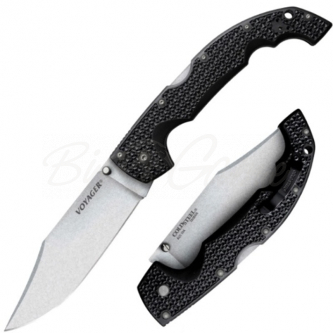 Нож COLD STEEL Voyager Clip Extra Large Plain Edge фото 1