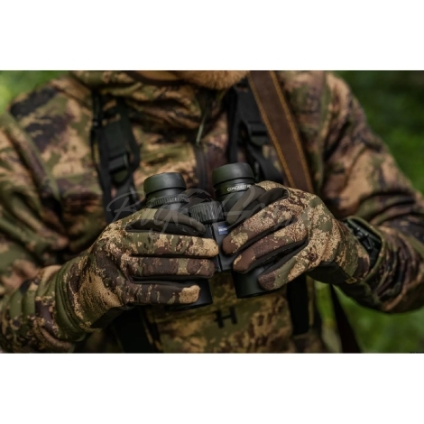 Перчатки HARKILA Deer Stalker Camo Fleece Gloves цвет AXIS MSP Forest фото 2