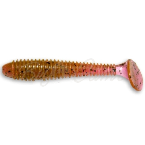 Виброхвост CRAZY FISH Vibro Fat 2,7" (5 шт.) зап. анис, код цв. 13 фото 1