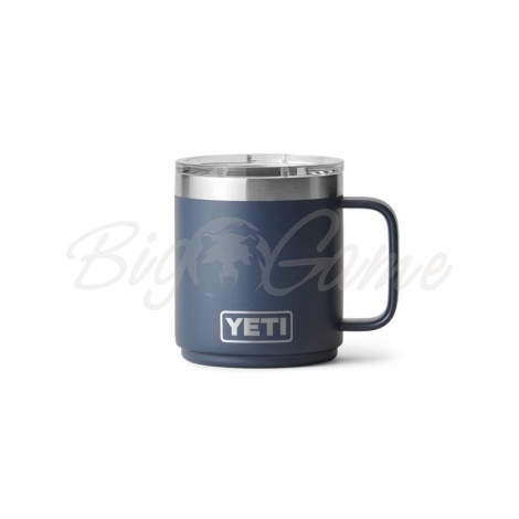Термокружка YETI Rambler Stackable Mug CL w/Magslider Lid 296 цвет Navy фото 1