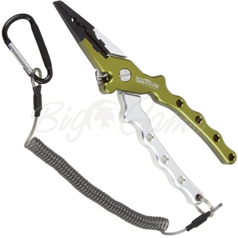 Плоскогубцы NORSTREAM Fishing pliers цв. green фото 1