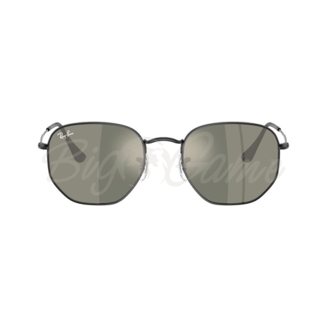 Очки солнцезащитные RAY-BAN RB3548N цв. Черный цв. ст. Серый фото 4