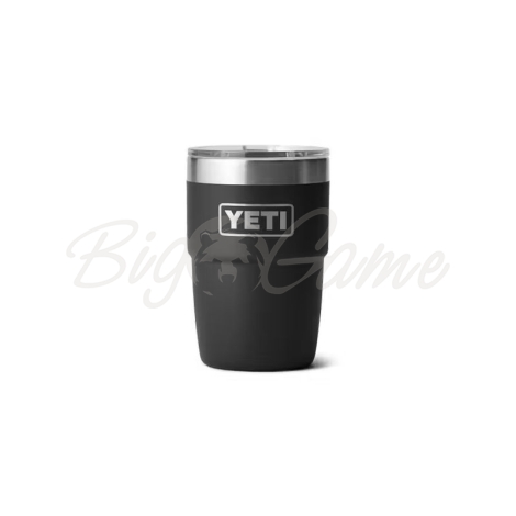 Термостакан YETI Rambler Stackable Cup CL w/Magslider Lid 236 цвет Black фото 1