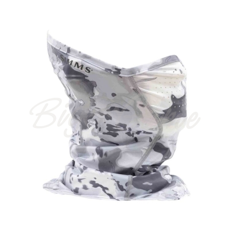 Бандана SIMMS Sungaiter цвет Cloud Camo Grey фото 1