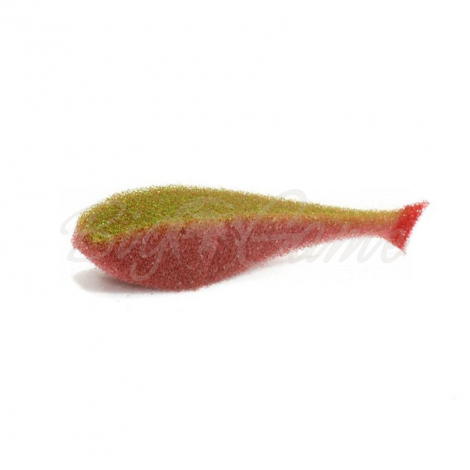 Поролоновая рыбка LEX Classic Fish NO 10 BLB (кирпичное тело / салатовая спина / красный хвост) фото 1