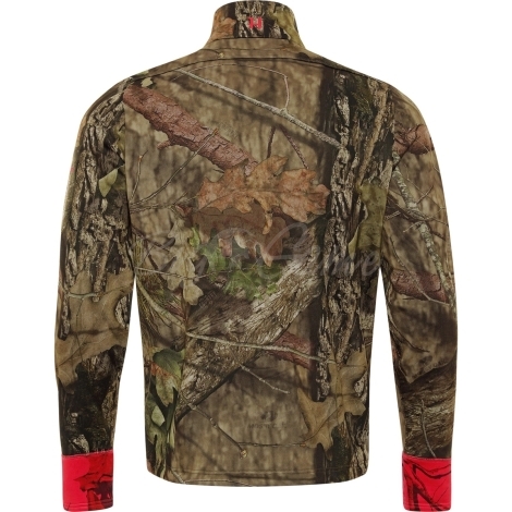 Куртка HARKILA Moose Hunter 2.0 Fleece Jacket цвет Mossy Oak Break-Up Country / Mossy Oak Red фото 6