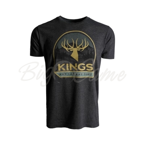 Футболка KING'S Alpine Tee New цвет Heather Graphite фото 1