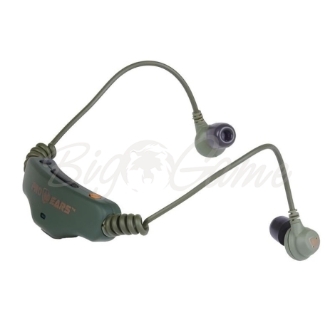 Активные беруши PRO EARS Stealth 28 HT, NRR28dB, стерео, зарядка USB-C, индикатор заряда цв. Зеленый фото 1