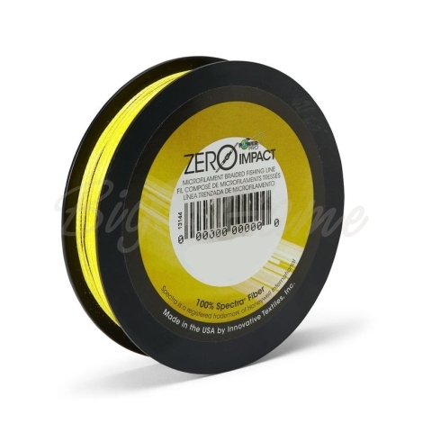 Плетенка POWER PRO Zero-Impact 455 м цв. Yellow (Желтый) 0,46 мм фото 1