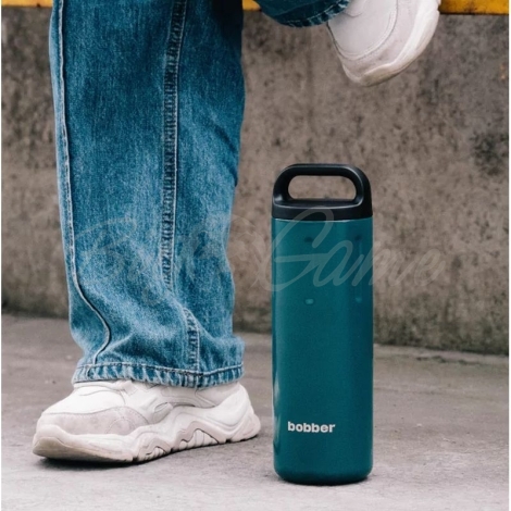 Термокружка BOBBER Bottle 0,77 л (тепло 10 ч / холод 20 ч) цв. Deep Teal (темно-бирюзовый) фото 2