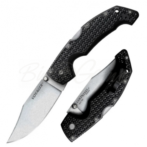 Нож COLD STEEL Voyager Clip Large Plain Edge фото 1