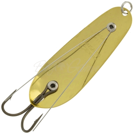 Блесна колеблющаяся KUUSAMO Rasanen 70/10 незацепляйка код цв. GR/R-B фото 2