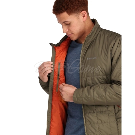 Куртка SIMMS Fall Run Collared Jacket '21 цвет Dark Stone фото 2