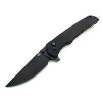 Нож складной полуавтоматический BOKER Blackjay сталь 440A рукоять Стеклотекстолит G10 цв. Черный