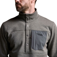 Джемпер SITKA Front Range Snap Fleece цвет Lead превью 7