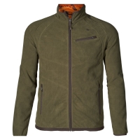 Толстовка SEELAND Vantage reversible fleece цвет Pine green / InVis orange blaze