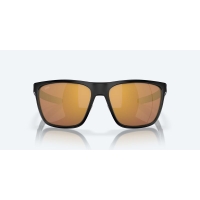 Очки поляризационные COSTA DEL MAR Ferg 580G р. XL цв. Matte Black цв. ст. Gold Mirror превью 5