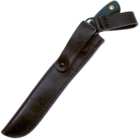 Нож ЮЖНЫЙ КРЕСТ Meat Master Сталь Elmax рукоять Микарта изумруд/насечка превью 2