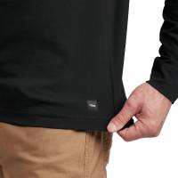 Лонгслив SITKA Foothills LS Henley цвет Black превью 3
