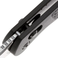 Нож складной полуавтоматический CJRB Acacia сталь AR-RPM9 рукоять нейлон FRN цв. Черный превью 4