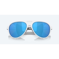 Очки поляризационные COSTA DEL MAR Grand Catalina 580G цв. Hull White цв. ст. Blue Mirror превью 2