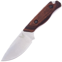 Нож охотничий BENCHMADE Hidden Canyon Hunter сталь CPM S30V, рукоять дерево, цв. коричневый превью 5