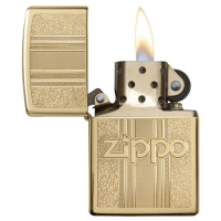 Зажигалка ZIPPO Classic с покрытием High Polish Brass превью 4