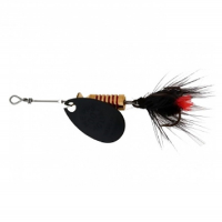Блесна вращающаяся MEPPS Aglia Mouche № 0 цв. Black / Black