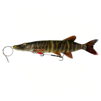 Приманка SAVAGE GEAR 4D Line Thru Pike SS Щука 25 см цв. 01-Striped Pike