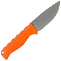 Нож охотничий BENCHMADE Steep Country сталь CPM S30V, рукоять резина Santoprene, цв. оранжевый превью 4