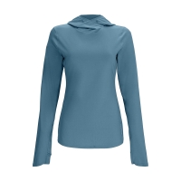 Термокофта SIMMS Women's Bugstopper SolarFlex Hoody цвет Neptune