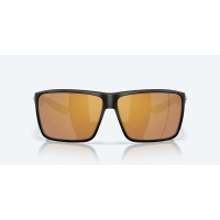 Очки поляризационные COSTA DEL MAR Rincon II 580G р. XL цв. Matte Black цв. ст. Gold Mirror превью 5