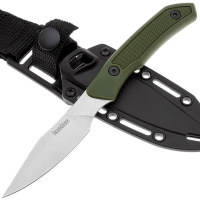 Нож с фиксированным клинком KERSHAW Deschutes Caper сталь D2 рукоять Полипропилен цв. Зеленый превью 2