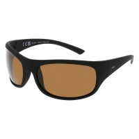 Очки солнцезащитные INVU Спортивные A2106N с чехлом 20063 цв. черный цв. ст. коричневый