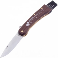Нож складной полуавтоматический FOX KNIVES Mushrooms Knife сталь 440 рукоять Дерево цв. Коричневый превью 1