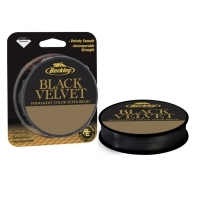 Плетенка BERKLEY Black Velvet 300 м 0,25 мм цв. черный