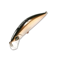 Воблер JACKALL TIMON Tricoroll 47HW цв. silver & black превью 2