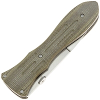 Нож складной полуавтоматический BOKER Atropos сталь VG-10 рукоять Микарта цв. Зеленый превью 2