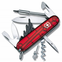 Нож VICTORINOX CyberTool S 91мм 27 функций цв. красный полупрозрачный