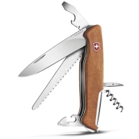 Нож VICTORINOX RangerWood 55 130мм 10 функций цв. орех (дерево)