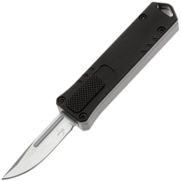 Нож складной автоматический BOKER Micro USB OTF сталь D2 рукоять Анодированный алюминий цв. Черный