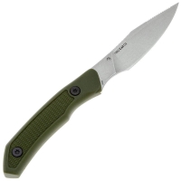 Нож с фиксированным клинком KERSHAW Deschutes Caper сталь D2 рукоять Полипропилен цв. Зеленый превью 5