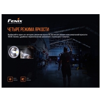 Фонарь FENIX WT25R (XP-L HI, ANSI 1000 lm, 18650) цвет черный превью 4