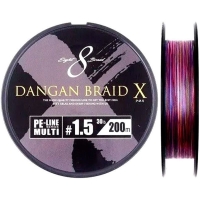 Плетенка MAJOR CRAFT Dangan Braid X 300 м цв. Многоцветный 0,16 мм