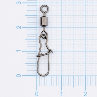Вертлюг с карабином NORSTREAM Rolling swivel with nice snap (10 шт.) № 5 превью 2